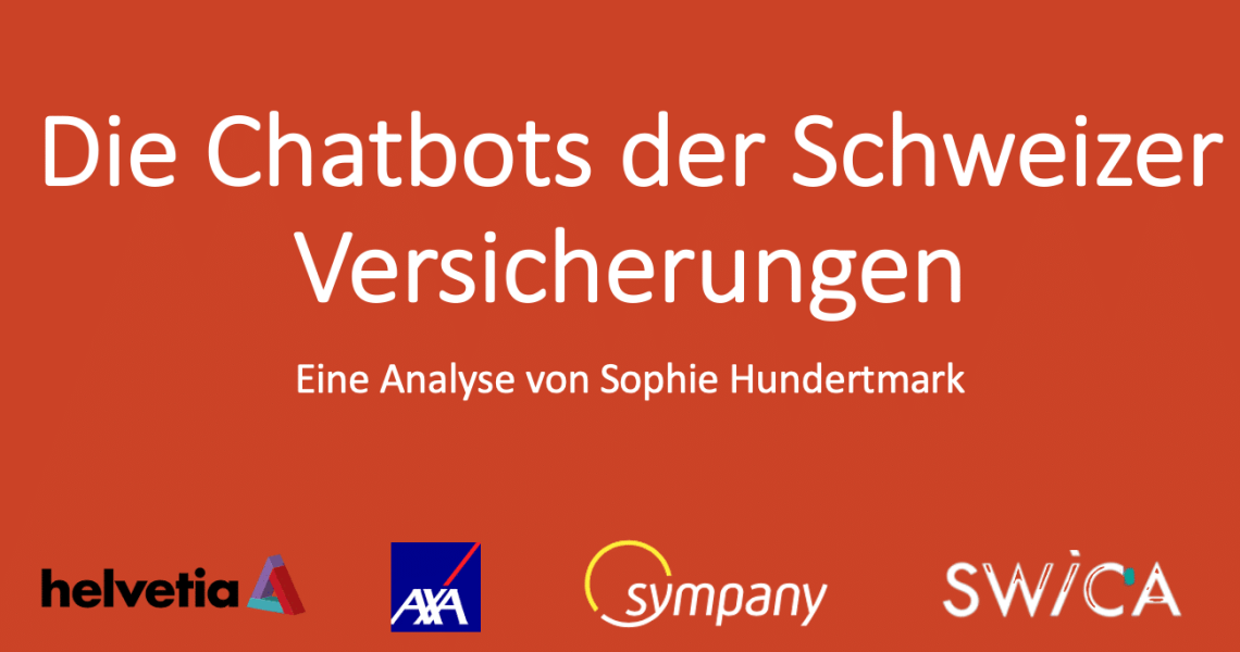 chatbots schweizer versicherungen